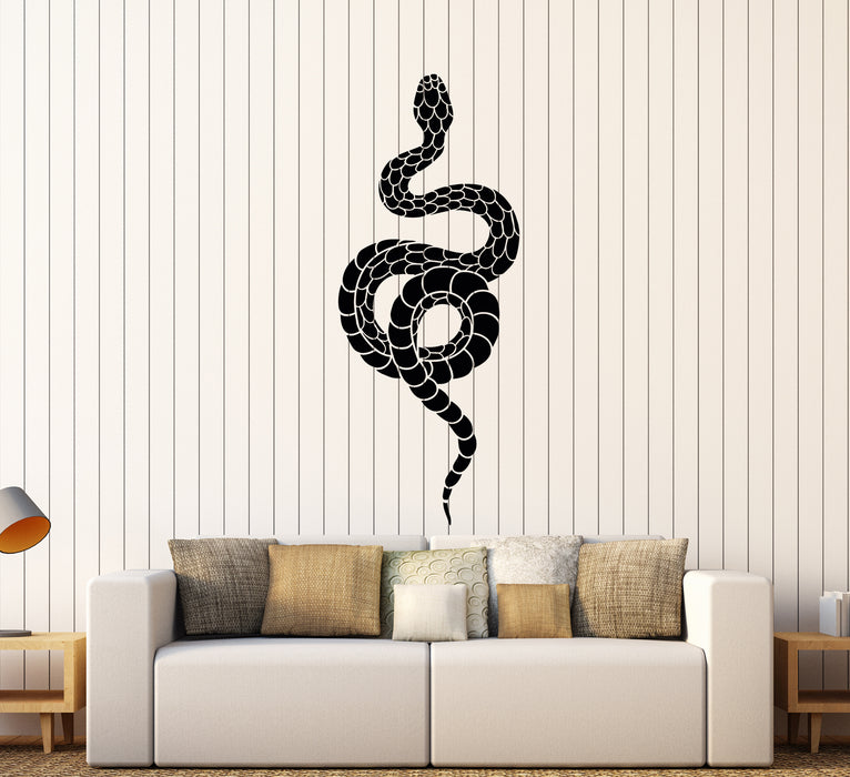 Vinyl Wall Decal Abstract Animal Snake Ethnic Style Stickers (3589ig)