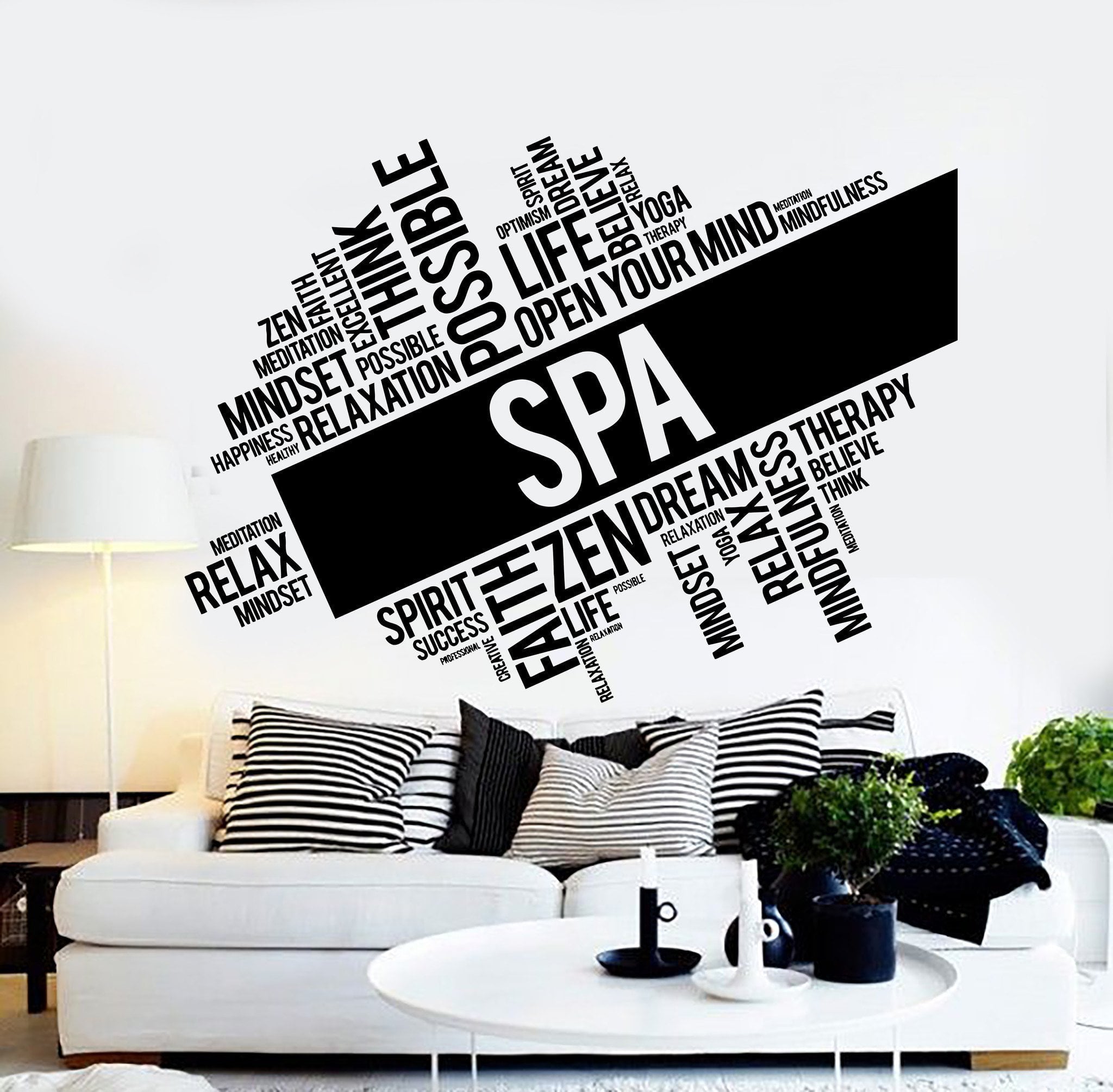 Spa Salon Wall Decals — Wallstickers4you