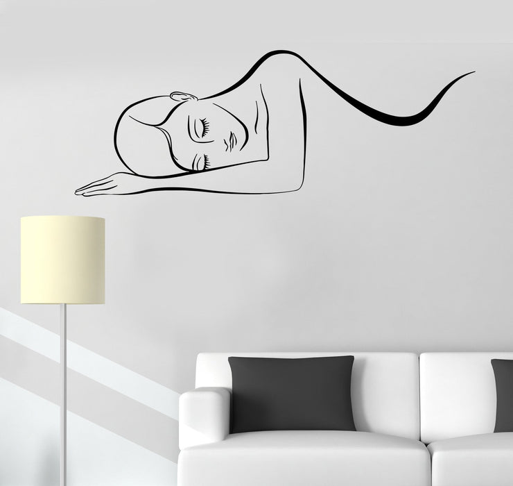 Vinyl Wall Decal Massage Therapy Spa Salon Relax Stickers Unique Gift (323ig)