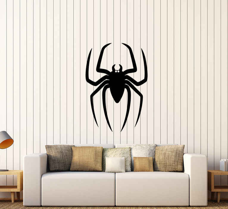 Vinyl Wall Decal Spider Silhouette Insect Children's Room Decor Stickers (3665ig)