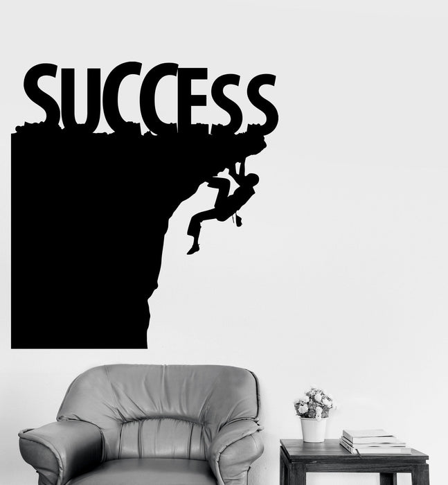 Vinyl Wall Decal Success Motivation Office Decor Stickers Mural Unique Gift (ig3900)