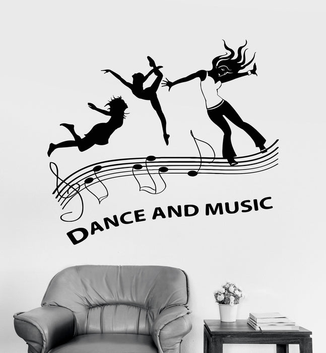Vinyl Wall Decal Music Dance Floor Party Night Club Stickers Unique Gift (1071ig)