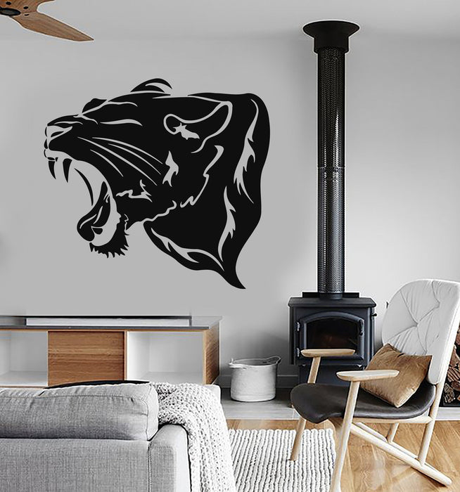 Vinyl Wall Decal Panther Animal Tiger Predator Tribal Stickers Unique Gift (ig220)