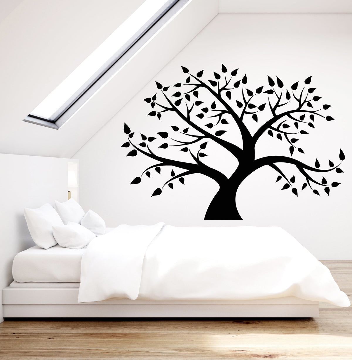 Vinyl Wall Decal Family Tree Forest Nature Leaves Stickers (2341ig ...