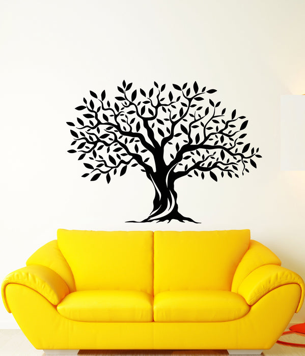 Vinyl Wall Decal Nature Tree Leaves Forest Room Decor Stickers (2469ig)