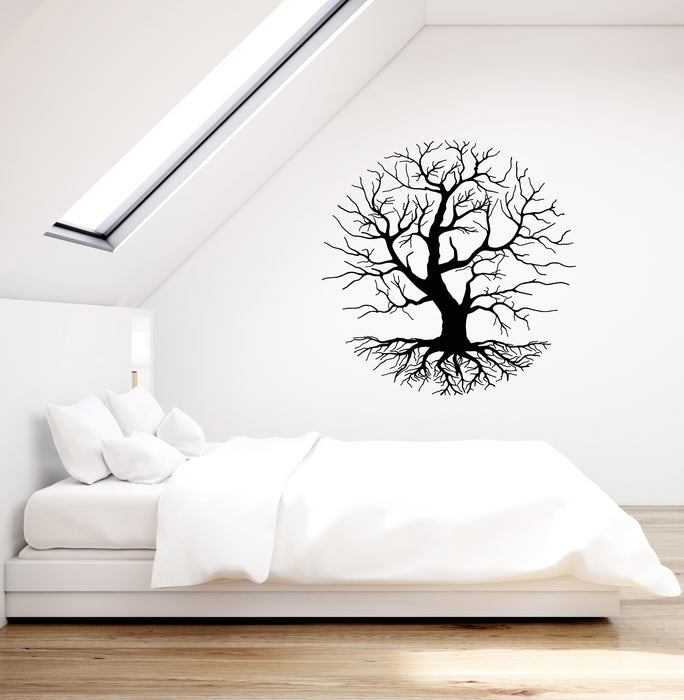 Vinyl Wall Decal Tree Branches Gothic Style Nature Decoration Stickers (3804ig)