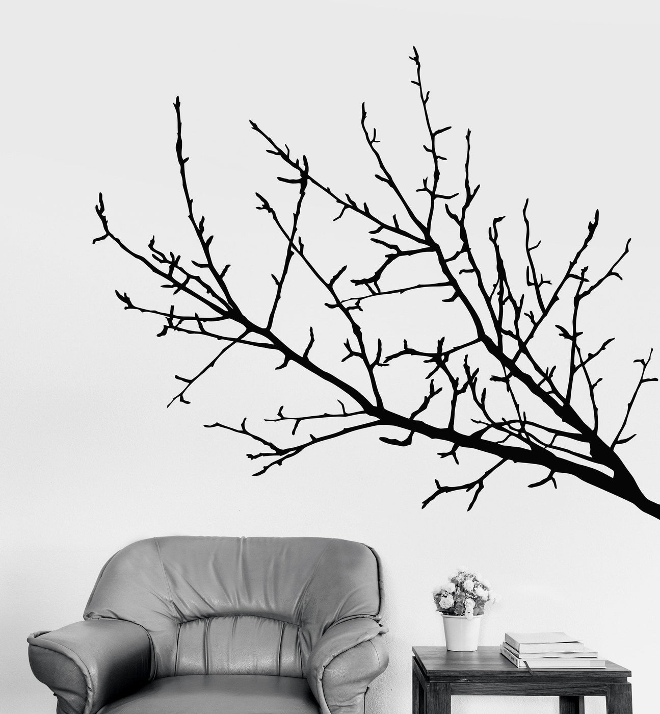 Vinyl Wall Decal Tree Branch Nature Art Decor Rooms Design Stickers Un ...