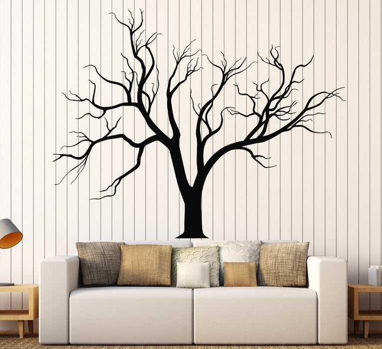 Vinyl Wall Decal Gothic Nature Tree Branches Home Design Stickers Unique Gift (858ig)