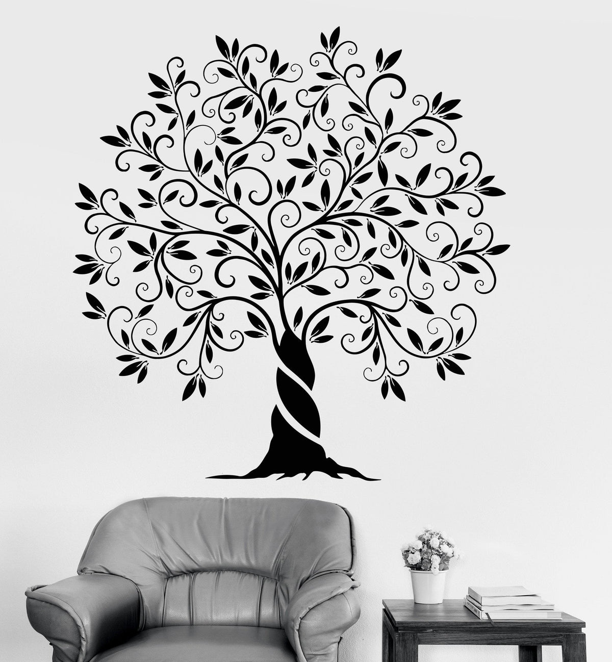 Vinyl Wall Decal Family Tree Of Life Nature Garden Home Decoration Sti ...
