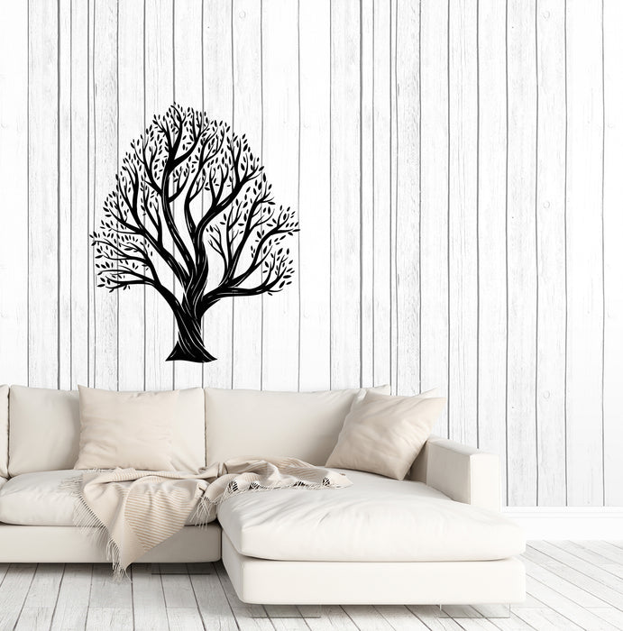 Vinyl Wall Decal Family Tree Forest Nature Leaves Stickers (4033ig)