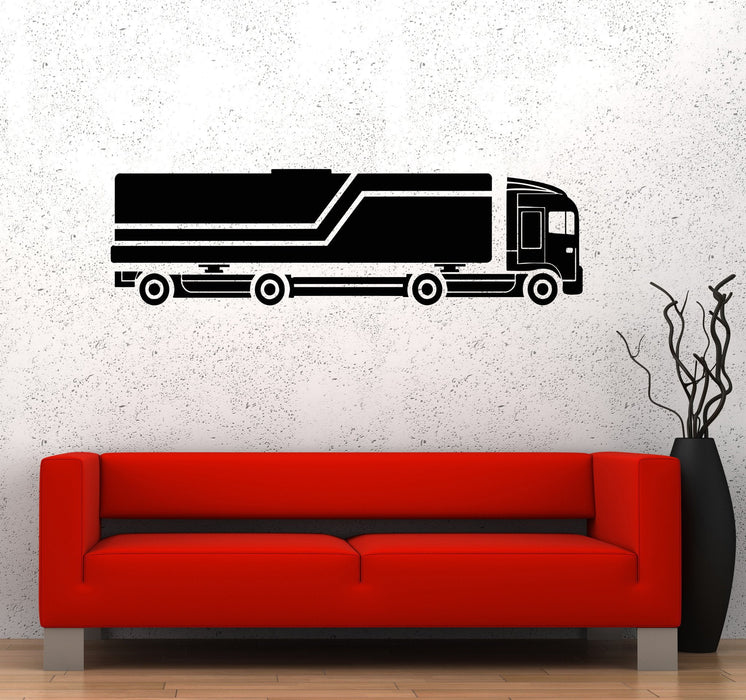 Vinyl Decal Truck Driver Car Garage Decoration Kids Room Wall Stickers Unique Gift (ig2684)