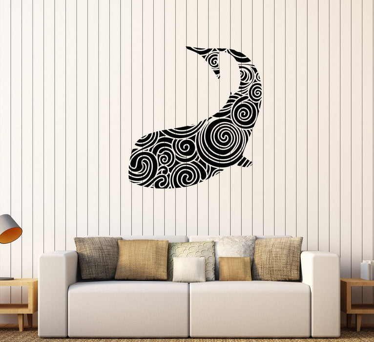 Vinyl Wall Decal Whale Ocean Sea Marine Decor Stickers Mural Unique Gift (464ig)