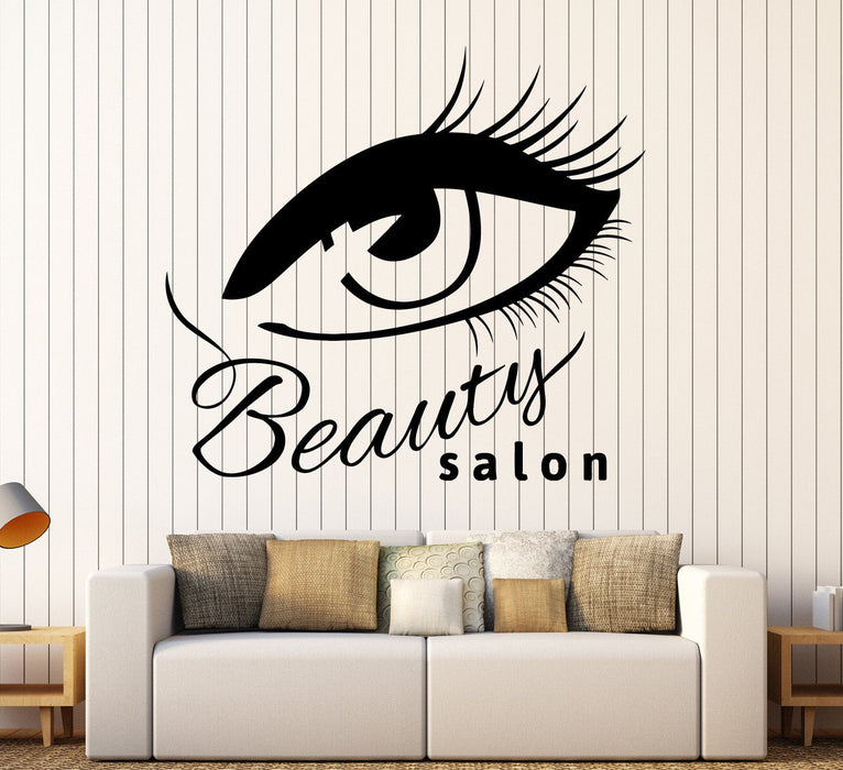 Виниловые наклейки на стены салон красоты стилист спа наклейки настенная роспись уникальный подарок (ig4420)