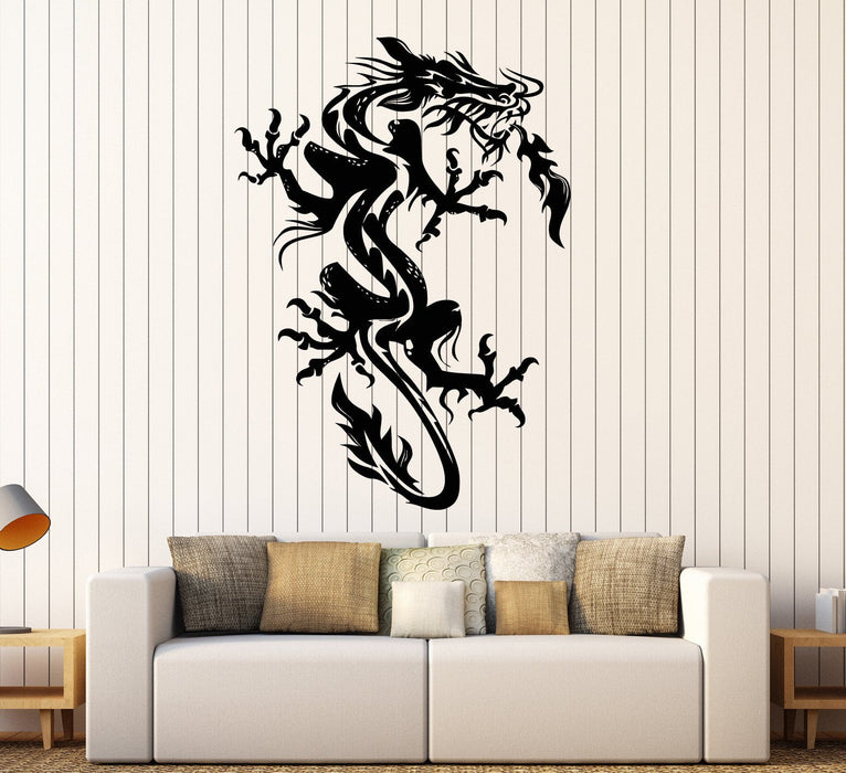Vinyl Wall Decal Chinese Dragon Myth Fantasy Kids Room Stickers Unique Gift (ig3963)