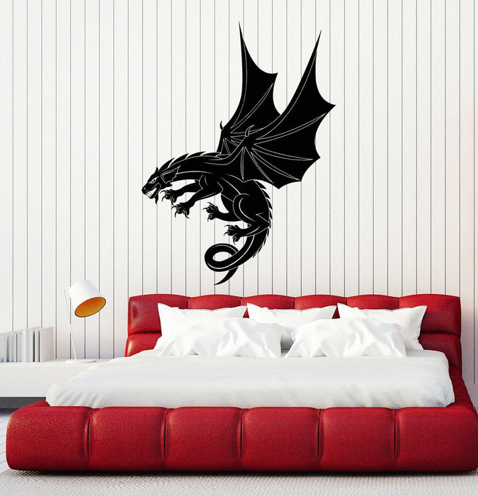 Vinyl Wall Decal Dragon Fantasy Art Child Room Decoration Idea Stickers Unique Gift (ig4811)