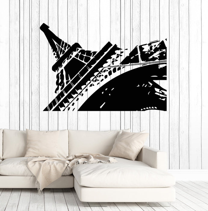 Vinyl Wall Decal Eiffel Tower French Art France Europe Decor Stickers Unique Gift (ig4679)