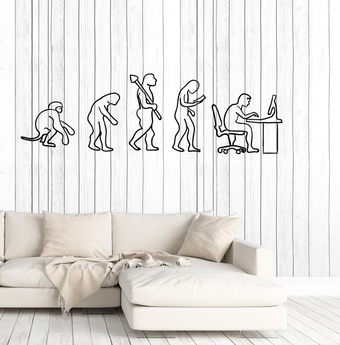 Vinyl Wall Decal Gamer Evolution Computer Video Games Stickers Unique Gift (ig4882)
