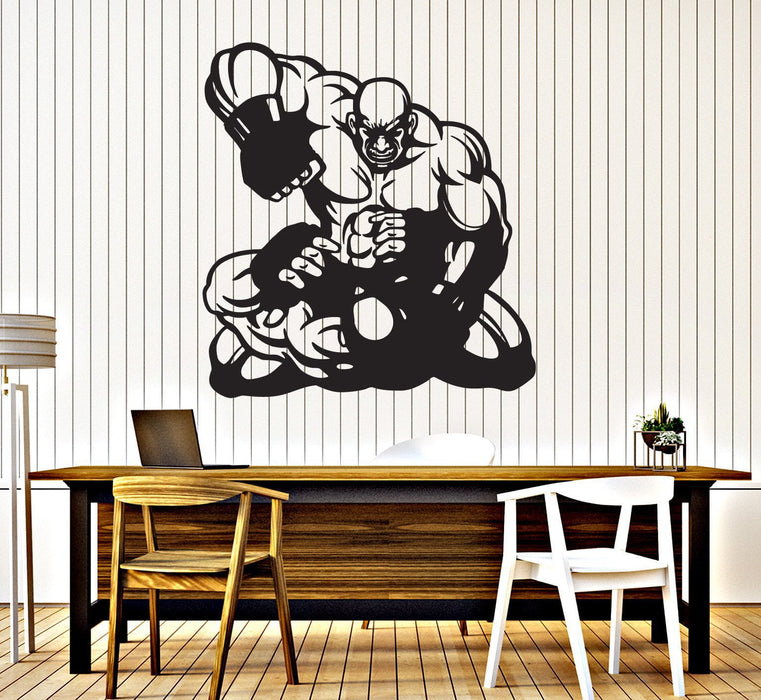 Vinyl Wall Decal Fighters MMA Martial Arts Sports Stickers Unique Gift (ig4110)