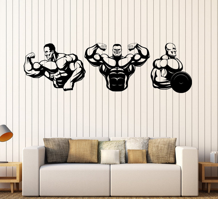 Autocollant mural en vinyle Muscle Bodybuilding Gym Fitness Stickers Cadeau unique (ig4430)