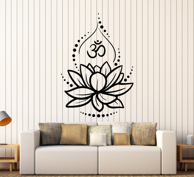 Om yoga wall decor - TenStickers