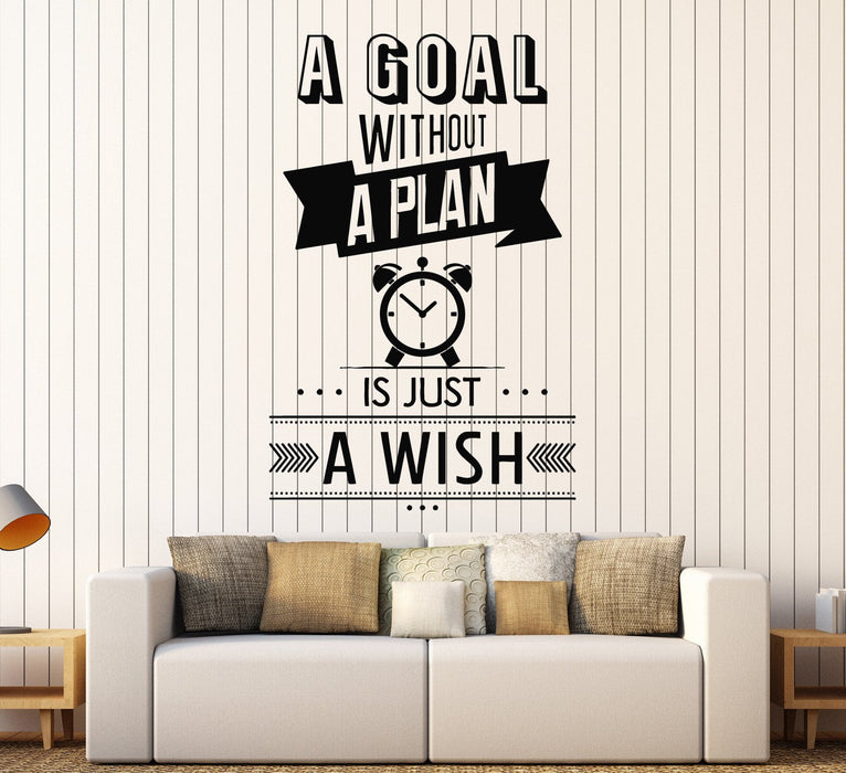 Vinyl Wall Decal Motivation Quote Inspire Stickers Mural Unique Gift (ig4403)