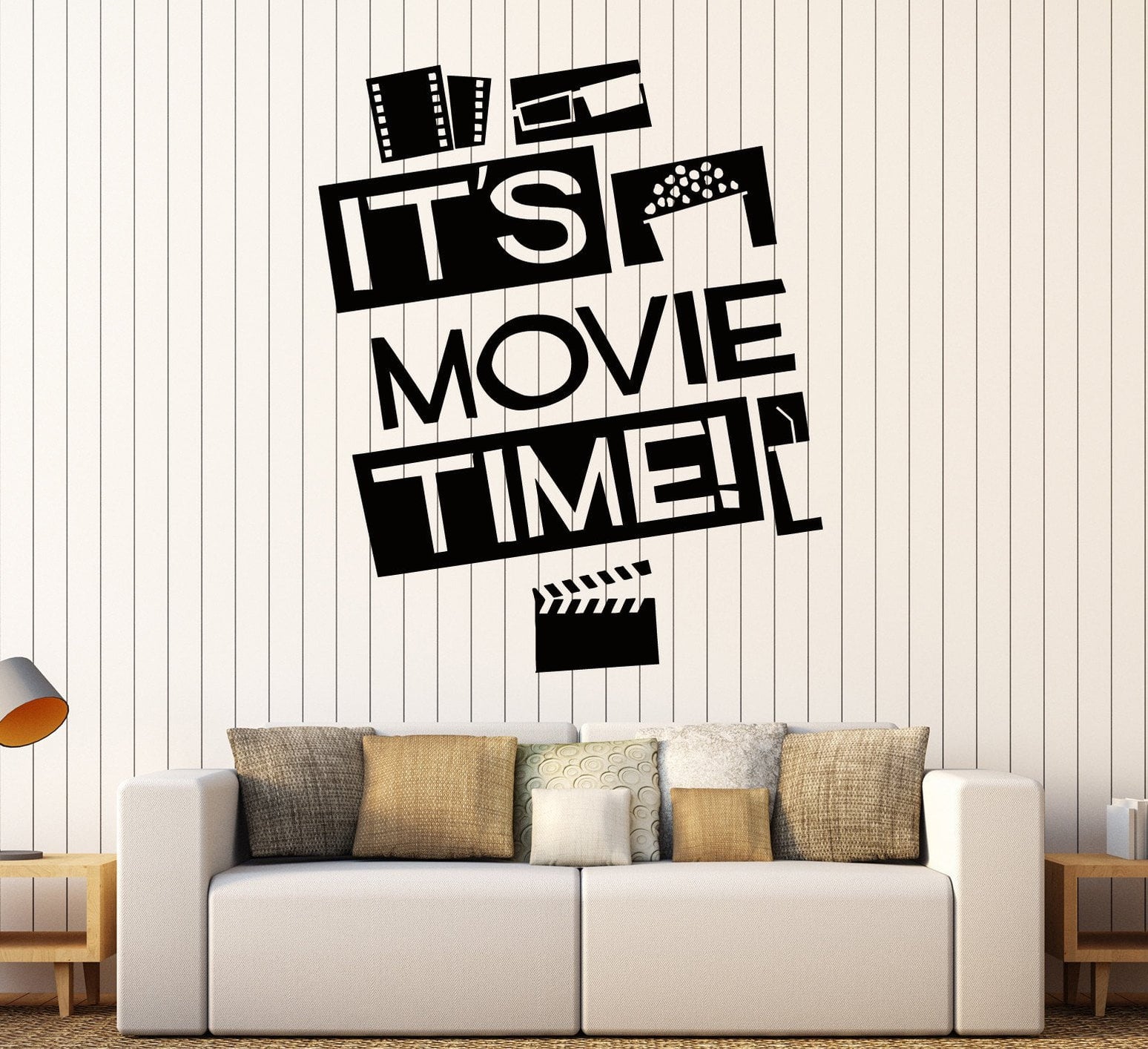 Vinyl Wall Decal Cinema Room Quote Movie Film Stickers Unique Gift (ig ...