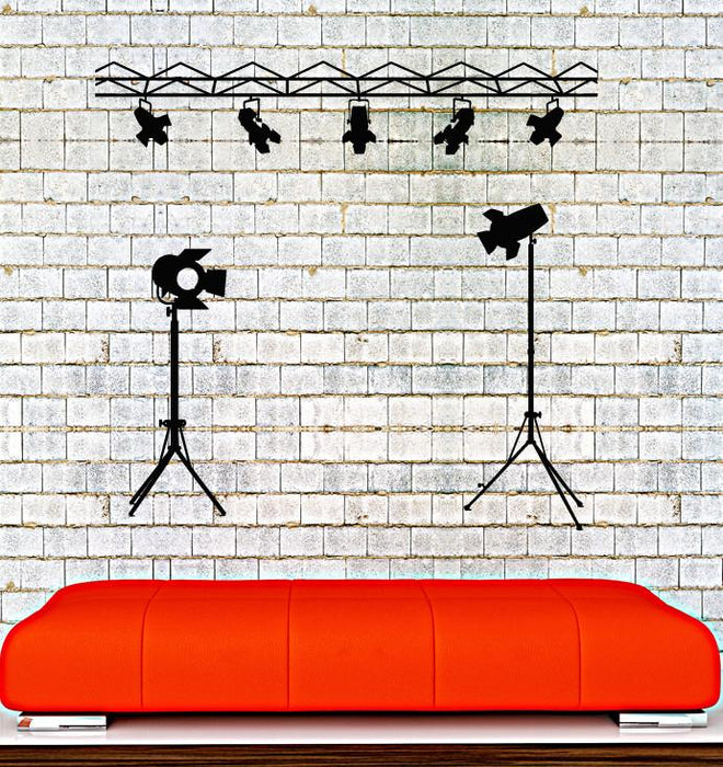 Vinyl Wall Decal Soffits Filming Movies Fashion Design Stickers Unique Gift (ig4258)