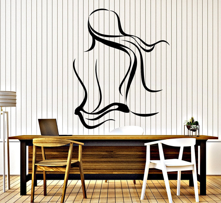 Autocollant mural en vinyle Spa Salon Femme nue Massage Relax Autocollants Cadeau unique (ig4116)