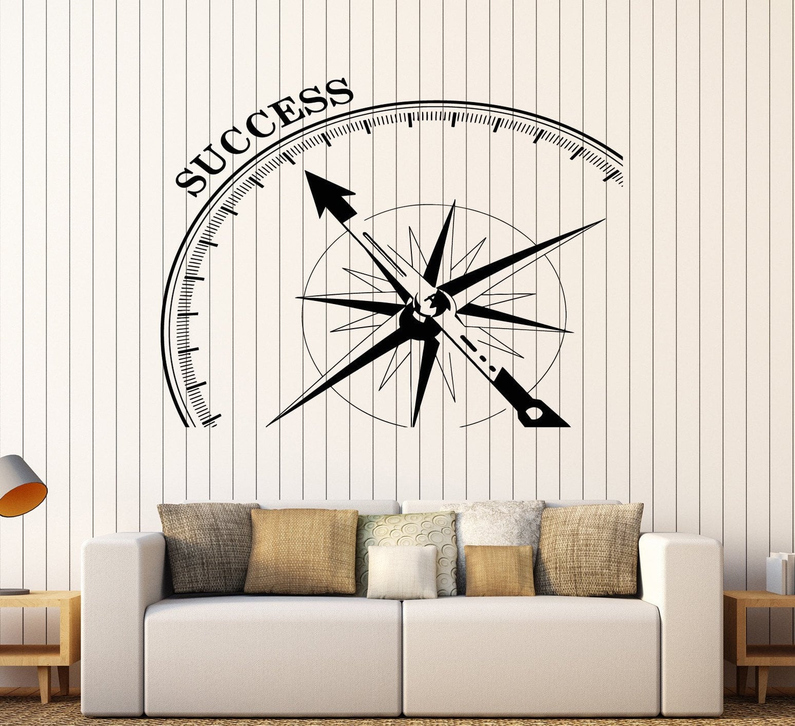 Vinyl Wall Decal Success Office Decor Motivation Stickers Mural Unique ...