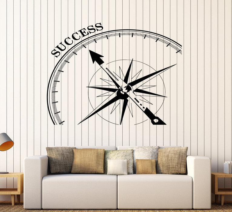 Vinyl Wall Decal Success Office Decor Motivation Stickers Mural Unique Gift (ig4367)