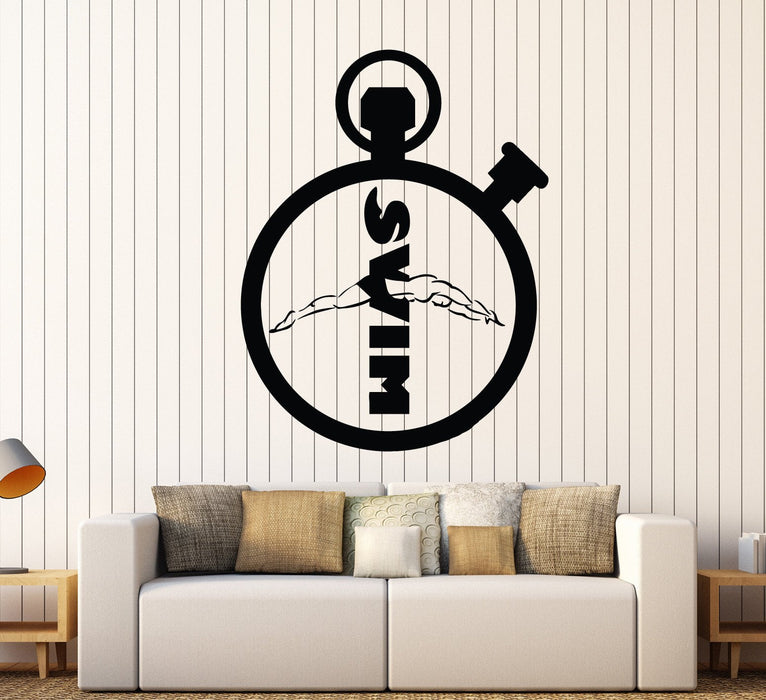 Vinyl Wall Decal Swim Sports Swimming Pool Stickers Mural Unique Gift (ig4154)