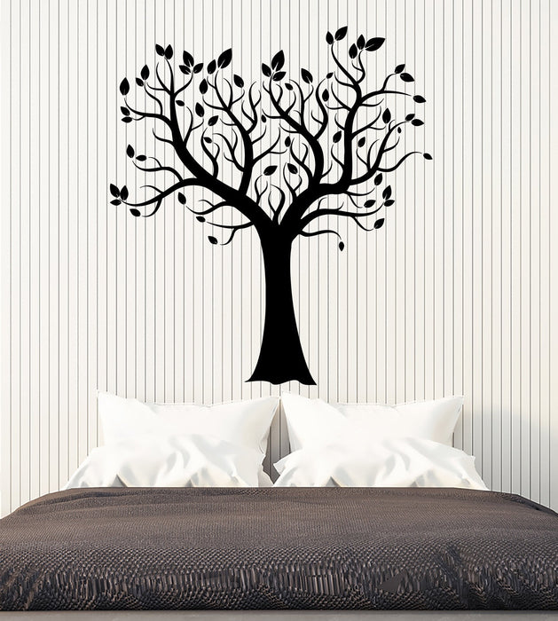 Vinyl Wall Decal Tree Leaves Branches Home Interior Decoration Art Stickers Unique Gift (ig4867)