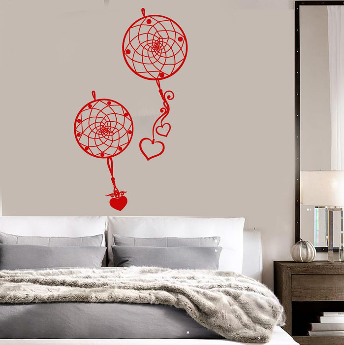 Vinyl Wall Decal Dreamcatcher Romantic Bedroom Decoration Stickers Unique Gift (402ig)