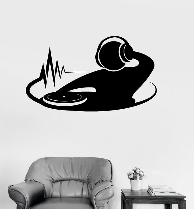 Vinyl Wall Decal DJ Night Club Karaoke Party Musical Decoration Stickers Unique Gift (ig3114)