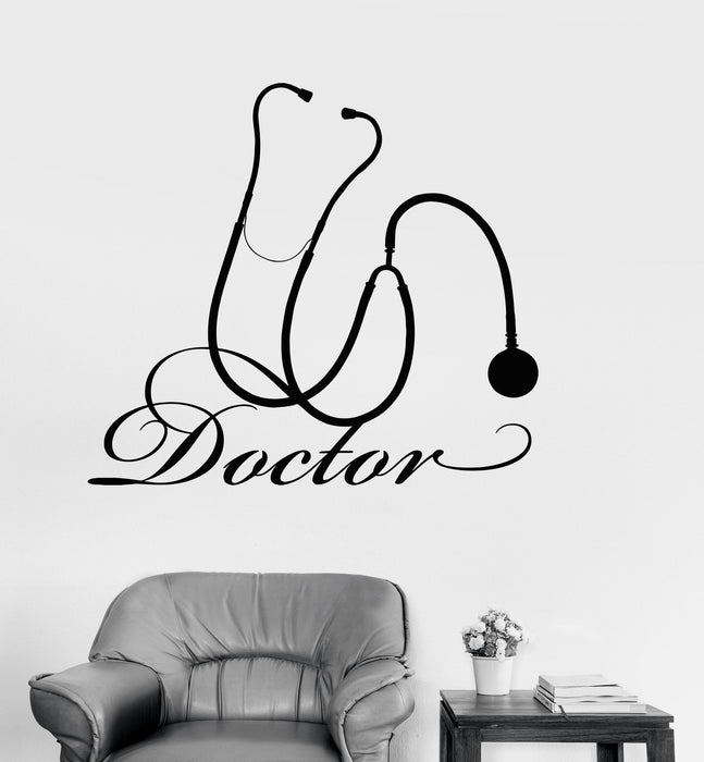 Vinyl Wall Decal Doctor Hospital Medical Tool Medicine Art Decor Stickers Unique Gift (ig3058)