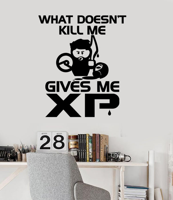 Vinyl Wall Decal Gamer Quote Video Game Gaming Stickers Mural Unique Gift (ig3733)