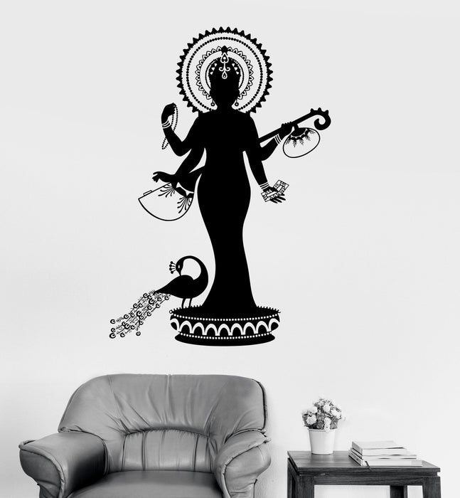 Vinyl Wall Decal Hindu Hinduism God India Deity Religion Stickers Unique Gift (ig3210)