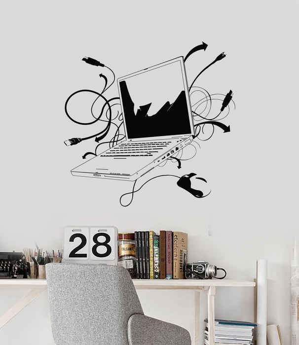 Vinyl Decal Laptop IT Computer Gaming Decor Wall Sticker Mural Unique Gift (ig2776)