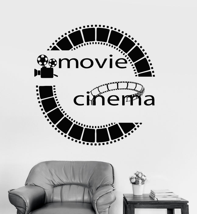 Vinyl Wall Decal Film Cinema Movie Cinemaddict Stickers Mural Unique Gift (052ig)