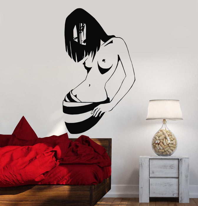 Vinyl Decal Wall Sticker Naked Girl Beautiful Sexy Woman Unique Gift (ig1548)