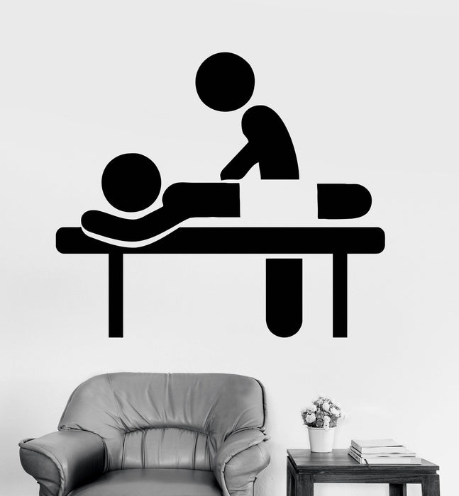 Vinyl Wall Decal Massage Room Spa Therapy Salon Relax Stickers Unique Gift (ig3617)