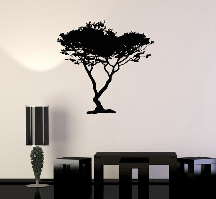 Vinyl Decal Tree Forest Decor Nature Living Room Wall Stickers Unique Gift (ig2762)