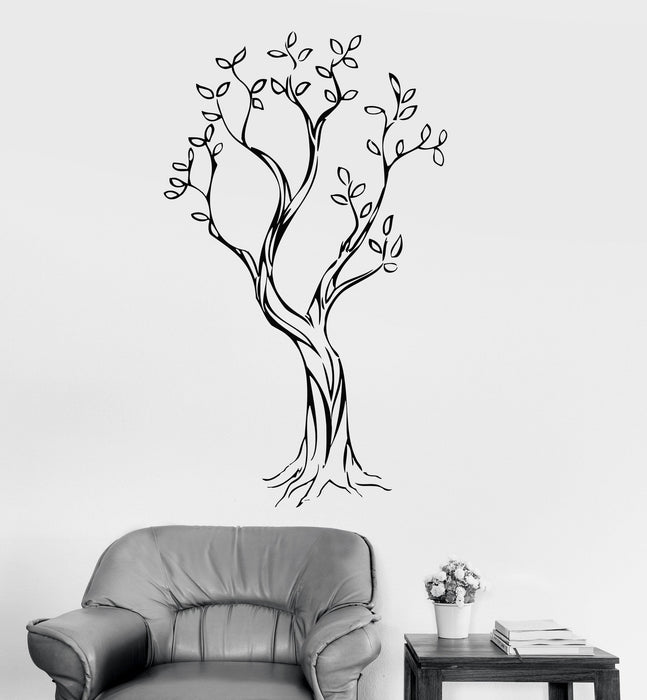 Vinyl Wall Decal Tree Nature Wood Room Decoration Home Art Stickers Unique Gift (ig2947)