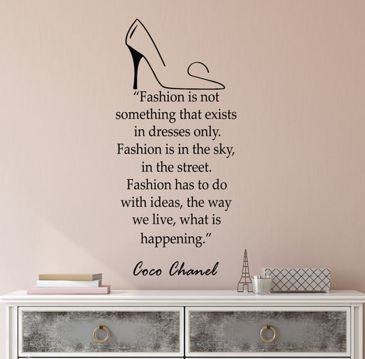 Vinyl Wall Decal Fashion Store And Beauty Shopping Chanel Bedroom Wallstickers4you Vinyl Wall Decal Fashion Store And Beauty Shopping Chanel Bedroom Wallstickers4you