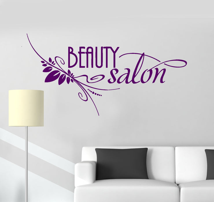 Wall Stickers Vinyl Decal Beauty Salon Spa Barbershop Hair Stylist Unique Gift (ig1398)
