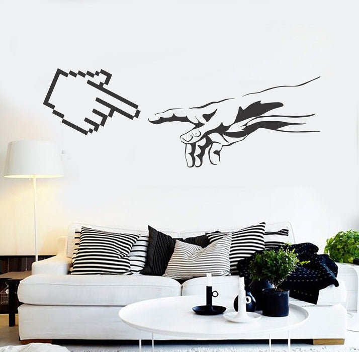 Gamer Menu Wall Decal Quote Home Room Decor Decoration Art Vinyl