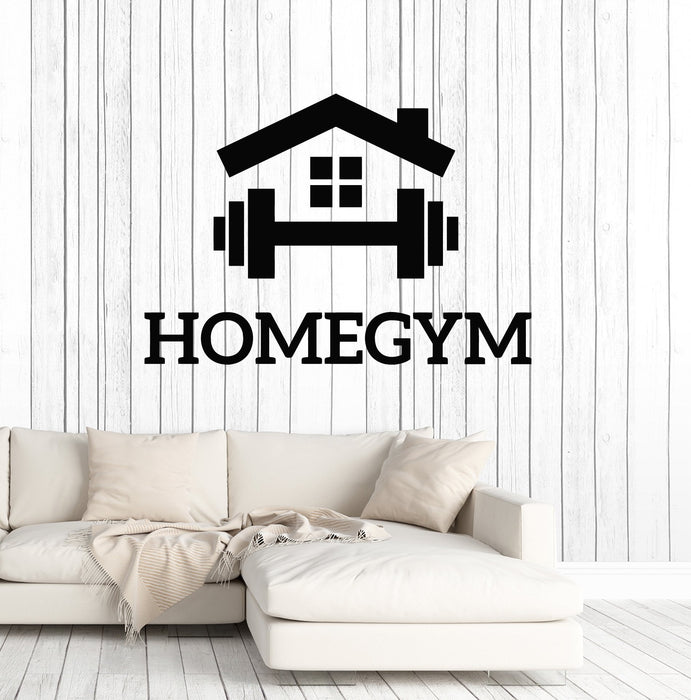 Vinyl Wall Decal Home Gym Fitness Motivation Sports Room Art Decor Stickers Mural Unique Gift (ig5118)