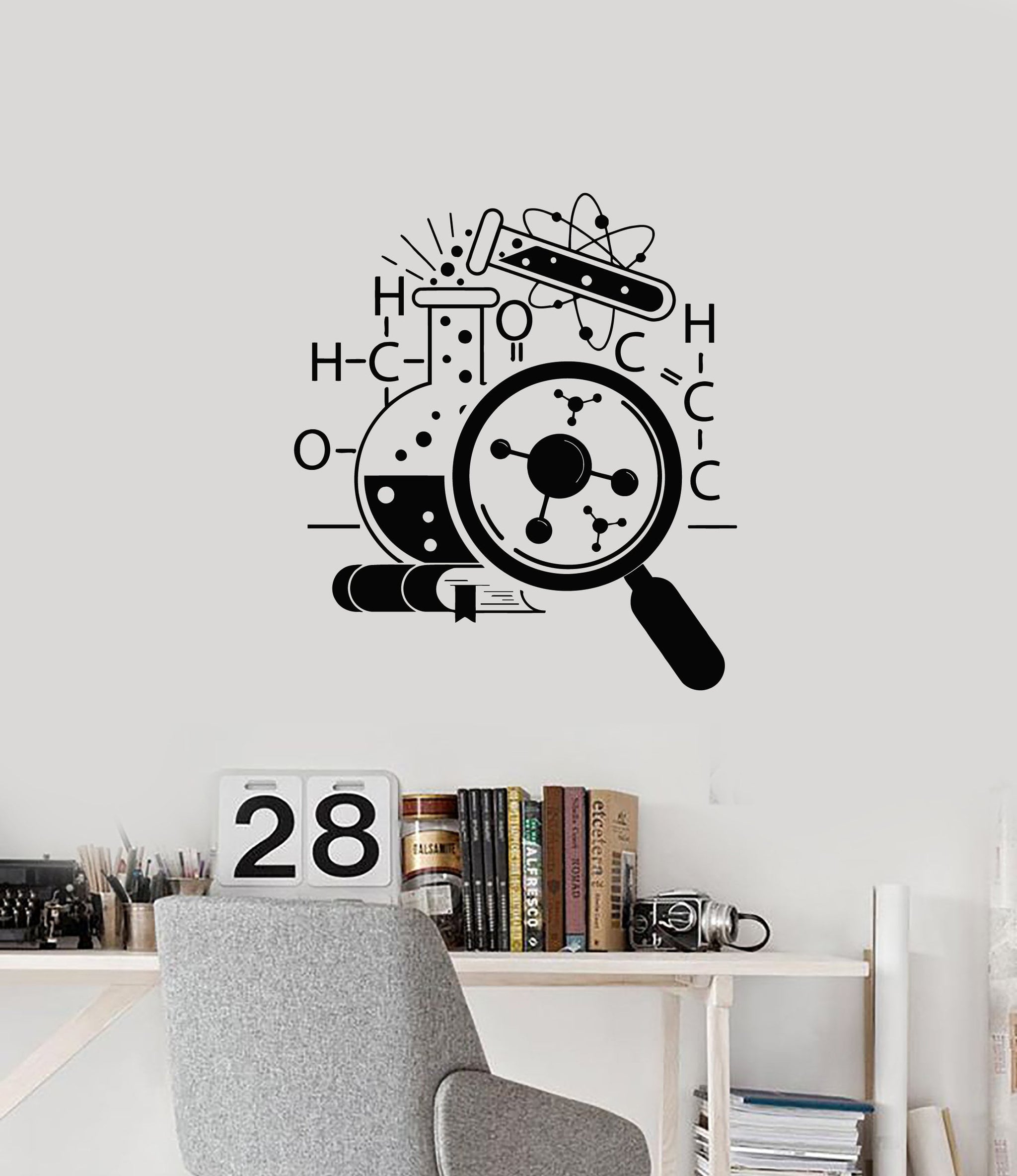 Custom Chemistry Wall Stickers And Decals Collection — Wallstickers4you