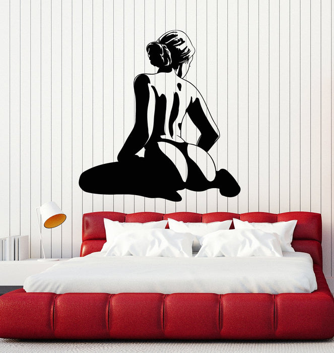 Vinyl Wall Decal Hot Sexy Naked Woman Adult Bedroom Decor Stickers Mural Unique Gift (ig5180)