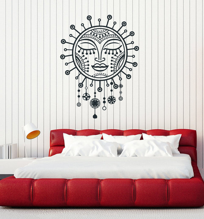 Vinyl Wall Decal Sun Amulets Bedroom Decoration Room Art Stickers Mural Unique Gift (ig5191)